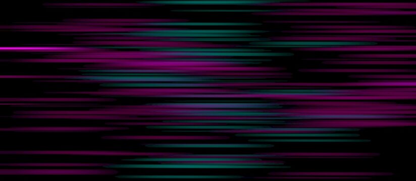 Speed lines background, realistic blue and pink motion blur trails and fast light effect overlay high speed png