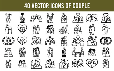 Fototapeta premium Love in Every Moment Couples Families Hearts United in Joy Travel Daily