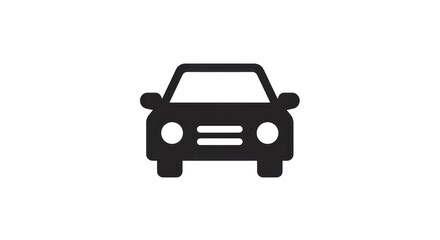 Obraz premium A sleek car drives down a road in daytime with a clear view