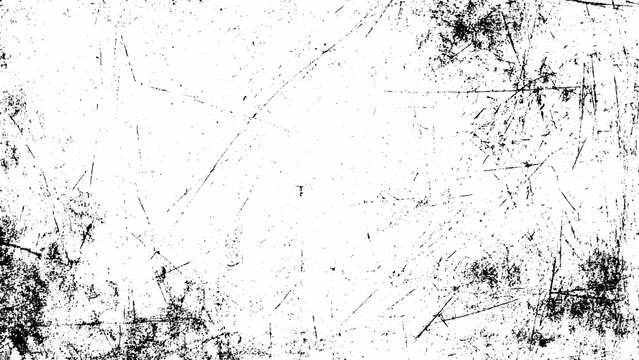 Grunge texture with scratches and marks on white surface distressed background
