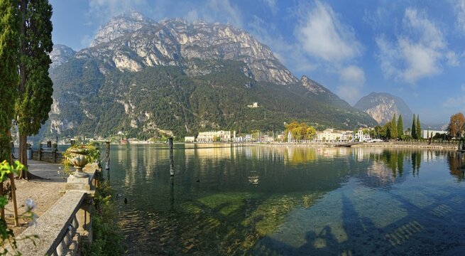 Viewpoint Via Giacomo Maroni, Riva del Garda, Lake Garda North, Trento, Trentino-Alto Adige, Italy