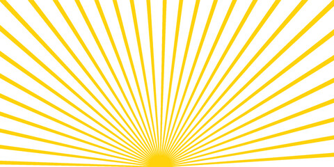 Fototapeta premium abstract simple yellow sunburst line pattern art can be used background.abstract simple yellow sunburst line pattern art can be used background.