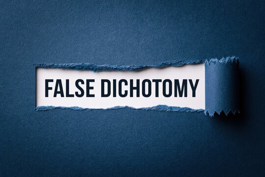 False Dichotomy a logical fallacy of limited choices