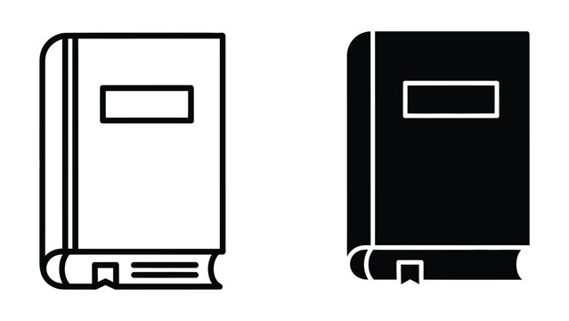Black and white notebooks with pockets standing side by side