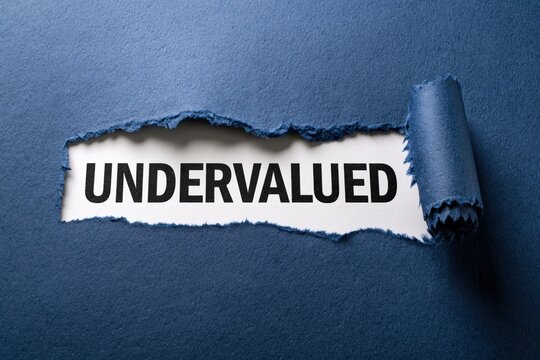 UNDERVALUED not recognized for one's true worth.