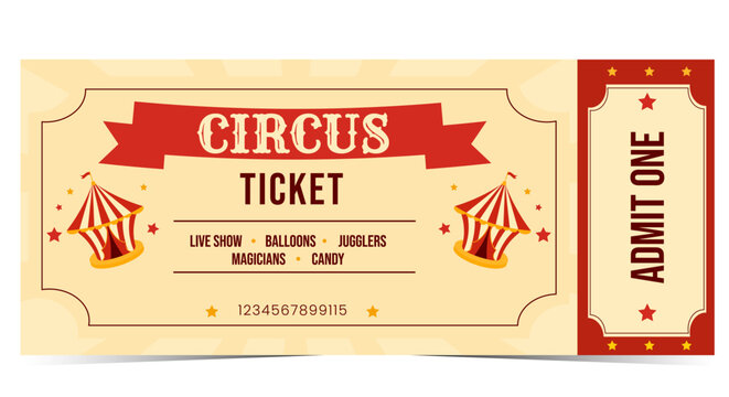 circus ticket