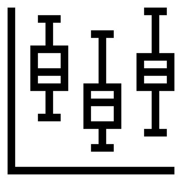 Box Plot Chart Icon