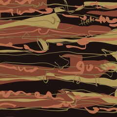 Abstract image for printing. Picture for modern interiors. The picture is painted by hand on a tablet. © neurostructure