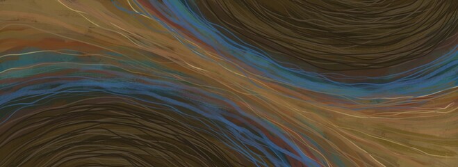 Abstract image for printing. Picture for modern interiors. The picture is painted by hand on a tablet. © neurostructure
