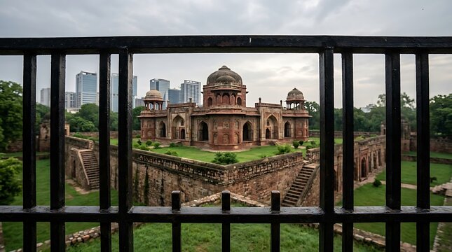Historical tomb of abdul rahim khanikhanan in new delhi, india
