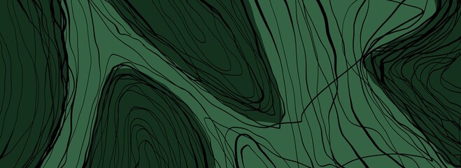 Abstract image for printing. Picture for modern interiors. The picture is painted by hand on a tablet. © neurostructure