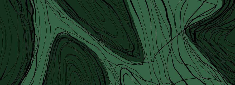 Abstract image for printing. Picture for modern interiors. The picture is painted by hand on a tablet.
