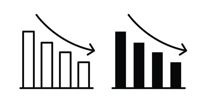 Chat arrow down icon graphic element for project and web designs
