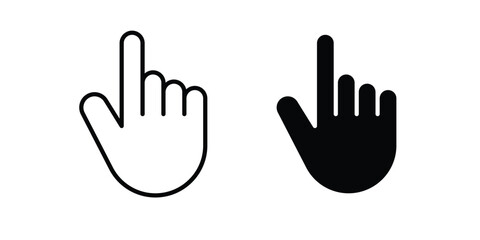 Fototapeta premium Cursor icon graphic element for project and web designs