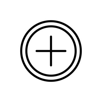 plus button icon