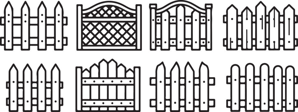 Set of vintage house blueprints and floor plans diagrams vector Vector
