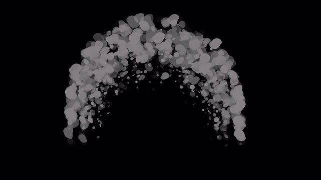 2d vfx explosion transparent backgorund with alpha channel