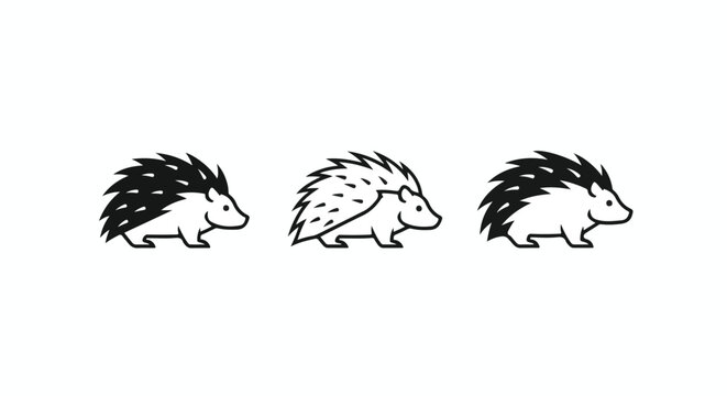 Stylized spiky hair and fur textures in halftone pattern