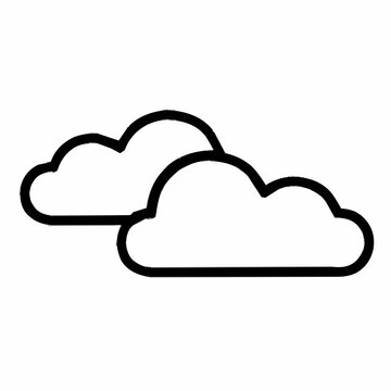 Vector cloud computing concept
