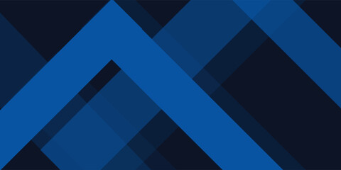 Obraz premium Blue black abstract background geometry shine and layer element vector for presentation design. Suit for business, corporate, institution, party, festive, seminar, and talks