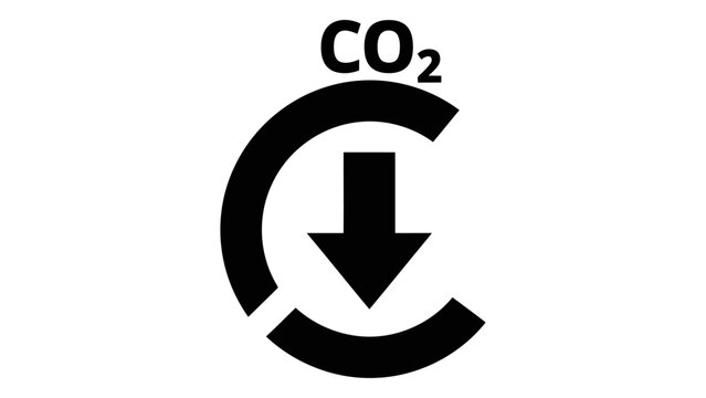 Co2 reduction symbol
