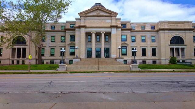 Ola Babcock Miller Building in Des Moines Iowa
