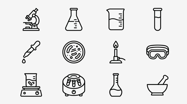 Laboratory equipment science lab tools.