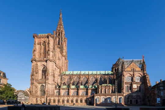 Strasbourg Cathedral de Notre-Dame in France