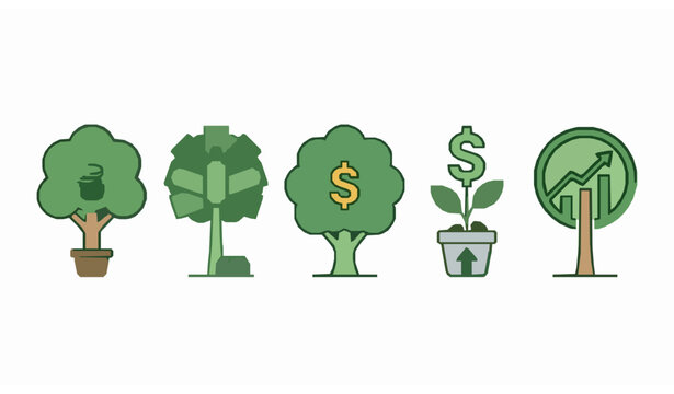 Money Tree Vector Images  Browse 89,336 Stock Photos, Vectors, and Video |  Adobe Stock