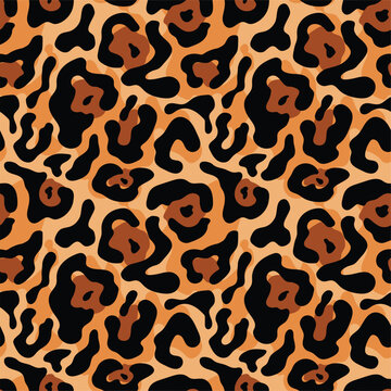 Leopard print. Textile pattern. wallpaper design.