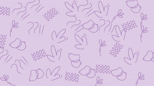 Abstract Pattern Background for Video Loop.