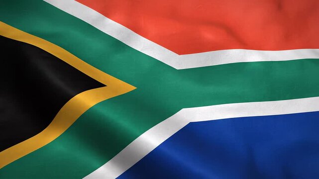 South African Flag National Unity Celebration