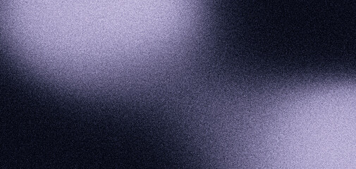 Plakat Dark purple black grainy background, glowing violet white noise texture gradient blur for banner, header, cover, poster backdrop design