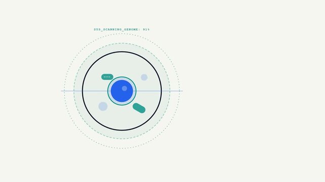 Cell Analysis Scanning Process Video for Scientific Purposes