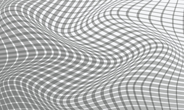 abstract thin to thick grey plaid line wave pattern design.