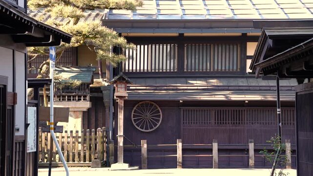 岐阜県・飛騨高山の古い町並み