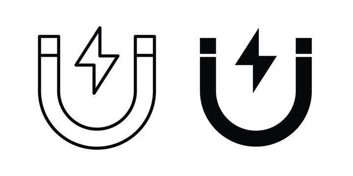 Magnet icon for mobile apps and websites.