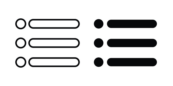 Menu icon for mobile apps and websites.