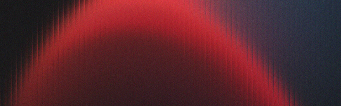 Dark background with red light beam and subtle vertical line texture blur.