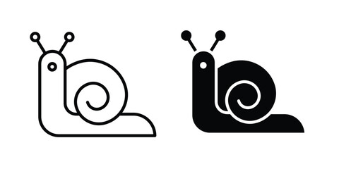 Snail icon for mobile apps and websites. © Rajes