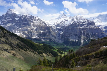 Obraz premium Mountain landscape in the alps