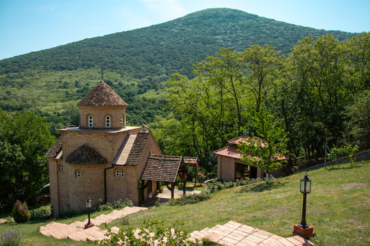 Monastery on the hillside of Vr&scaron;ac