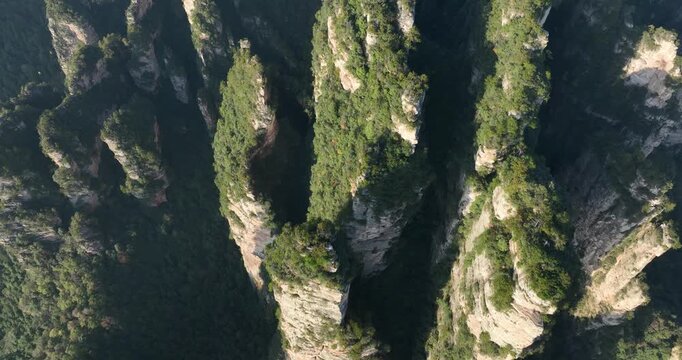 Beautiful landscape in Zhangjiajie National Forest Park, China