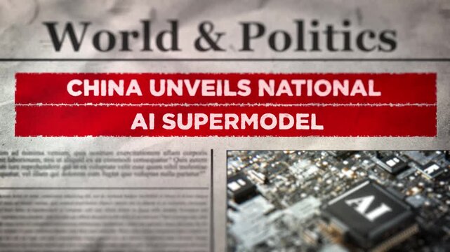 China Unveils National AI Supermodel