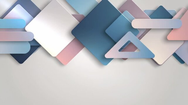 Modern Abstract Blue Corporate Background with Overlapping Geometric Shapes and Soft Lighting Effects for Professional Business Presentation Designs