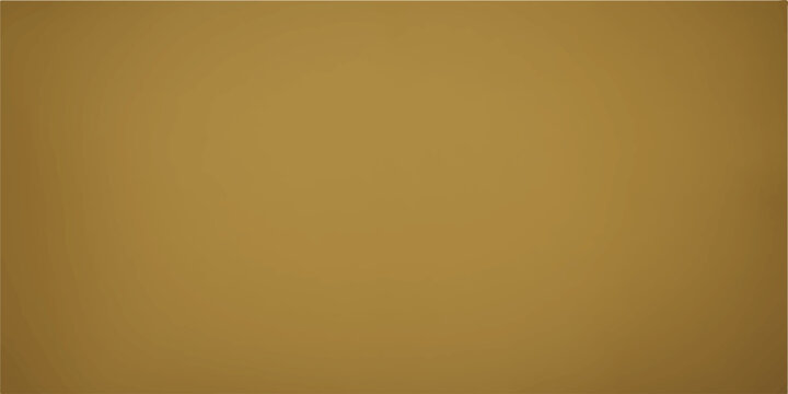A blank vintage book page with a brown old paper texture background and an empty gold frame design for a vector illustration message card