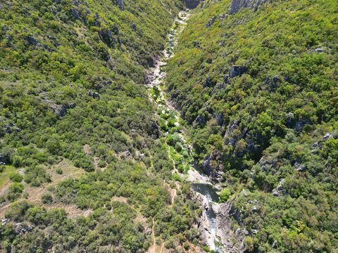 Ballikayalar Canyon is located in Gebze, Turkey. It is a popular tourist area.