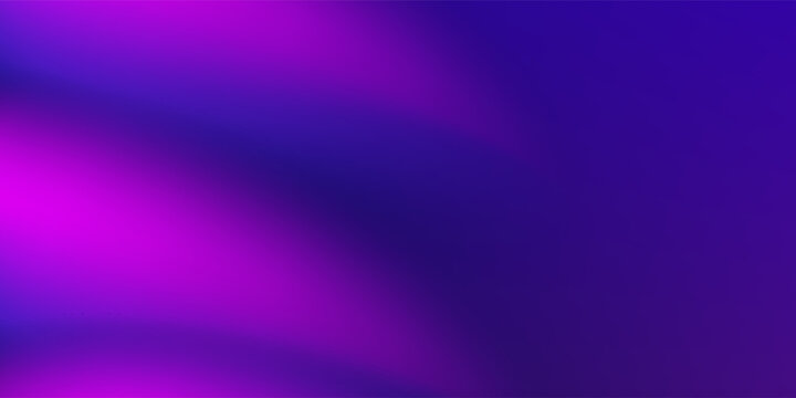Futuristic dark abstract background with vibrant violet and pink glowing waves on a deep navy backdrop. Suit for banner, web, brochure, pamflet and presentation