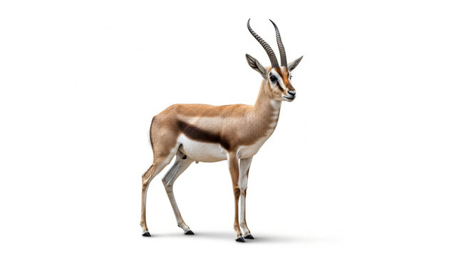 impala isolated on white background