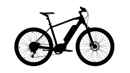 Fototapeta premium Electric bicycle, e-bike, bike, cycling, transportation, vehicle